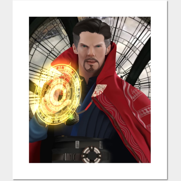 Doctor Strange Wall Art by ImSomethingElse